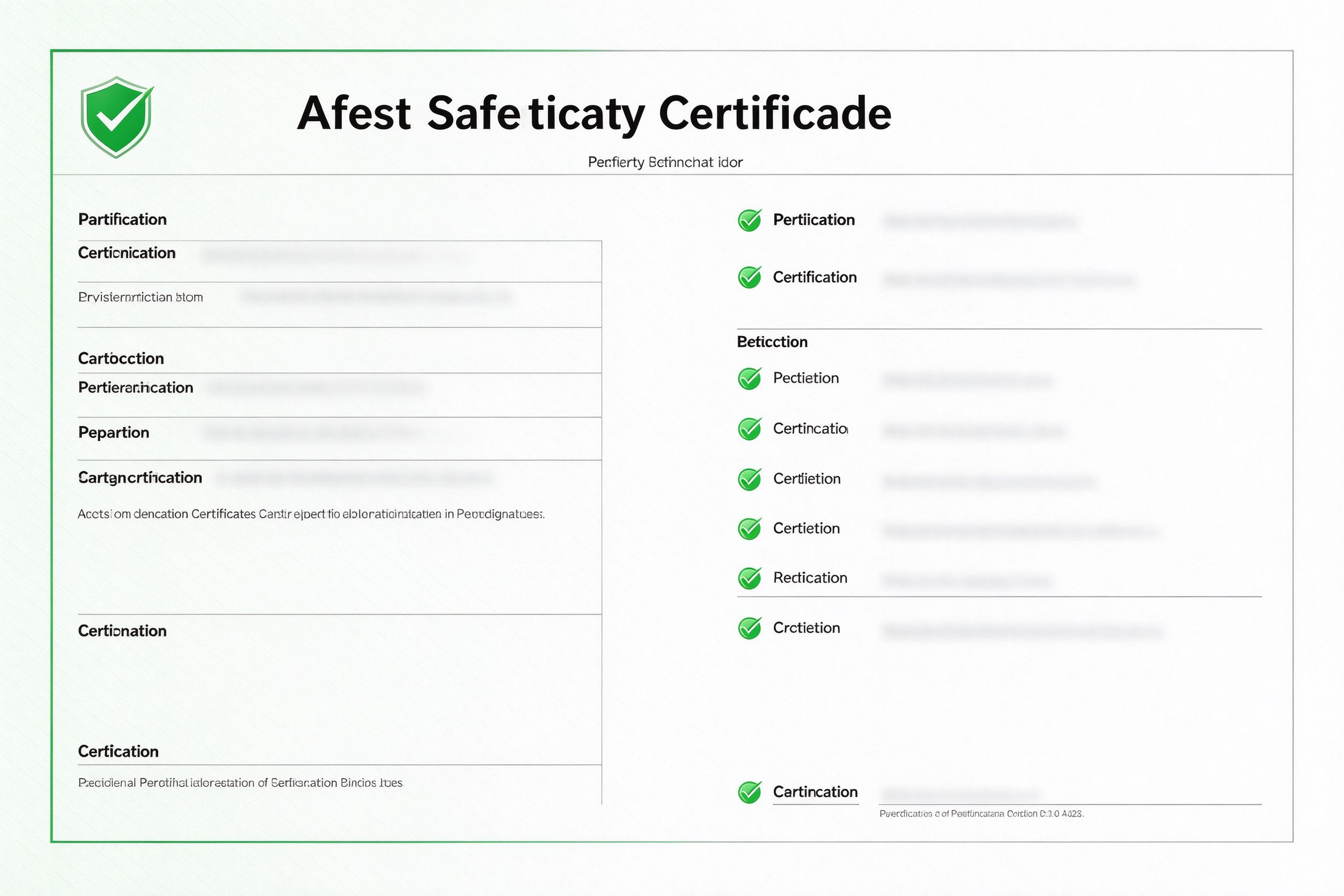 Business License certificate
