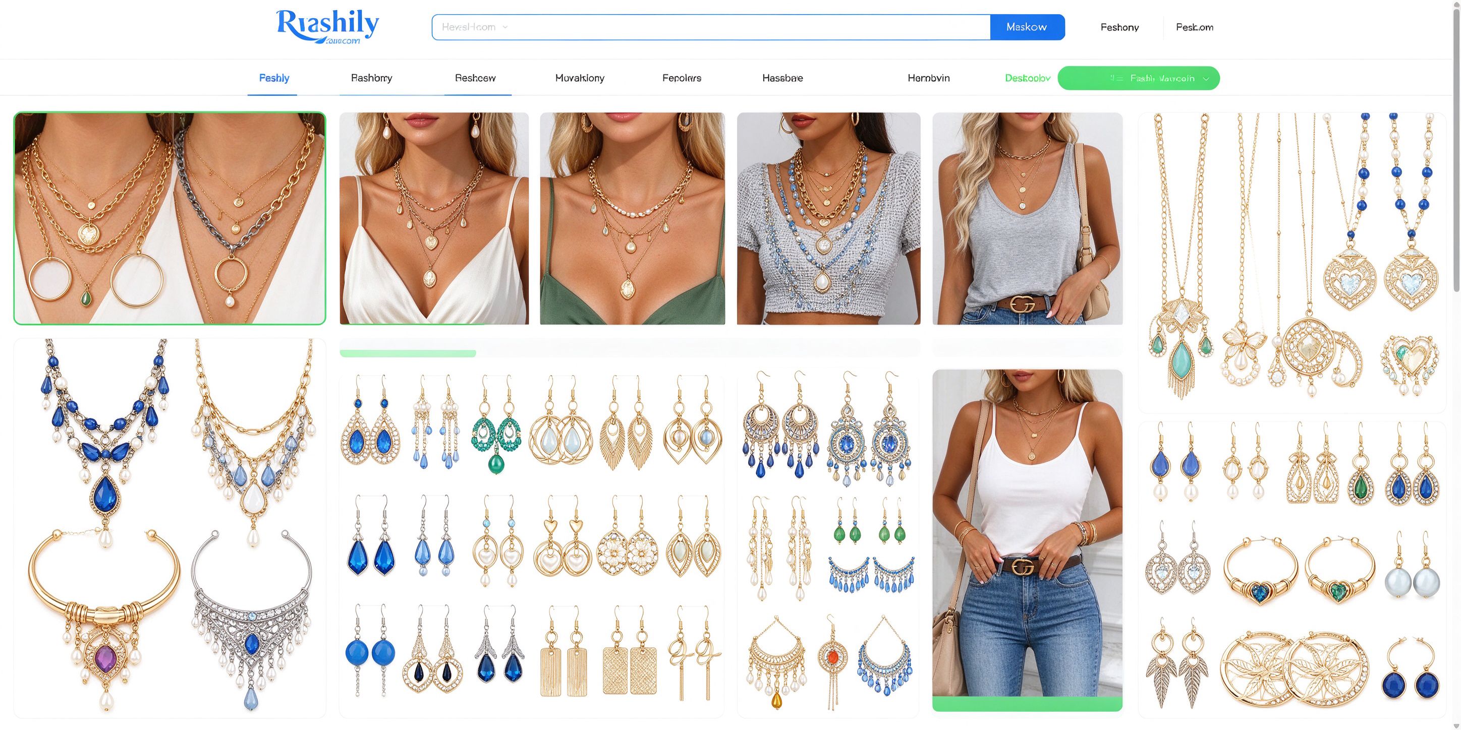 Bulk fashion jewelry wholesale from Holycome factory
